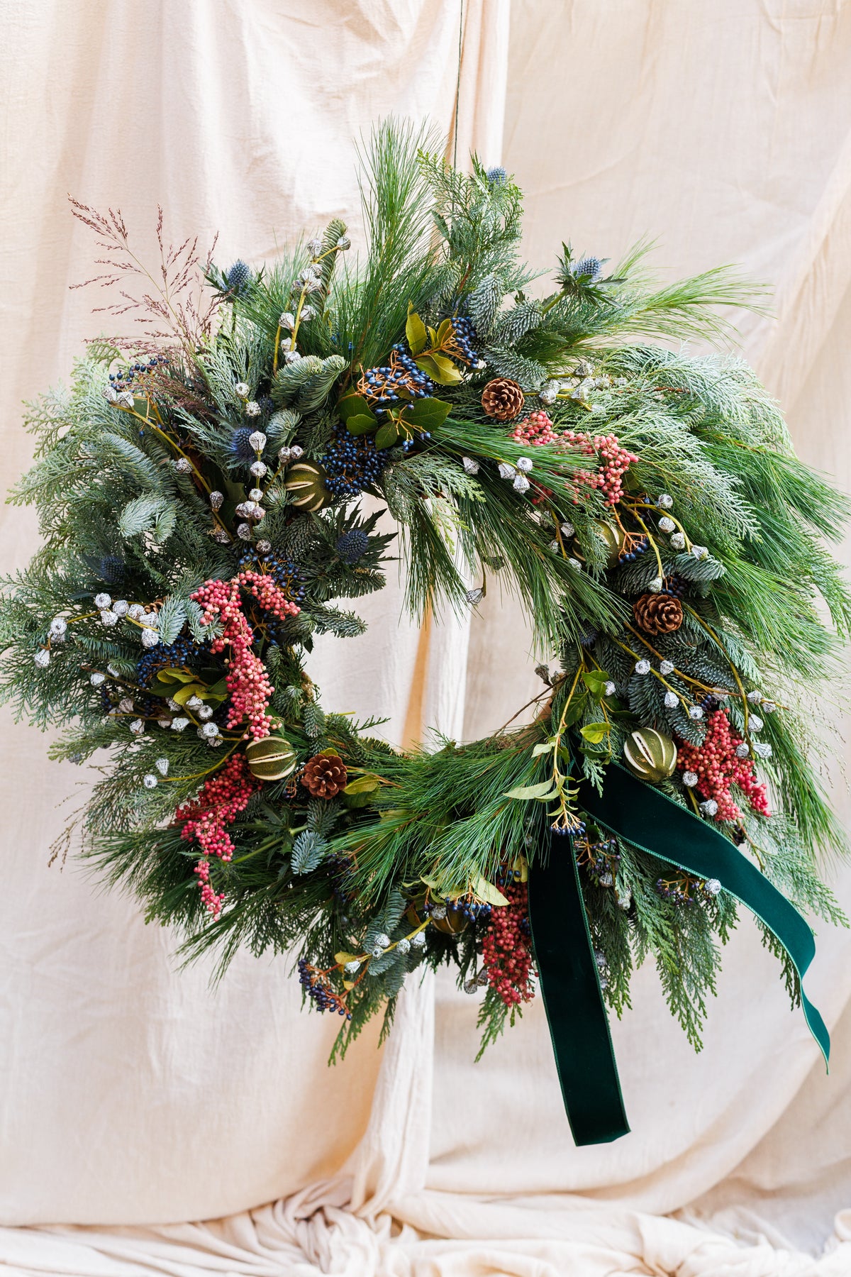 Blue Spruce Christmas Wreath - Pre-Order Now