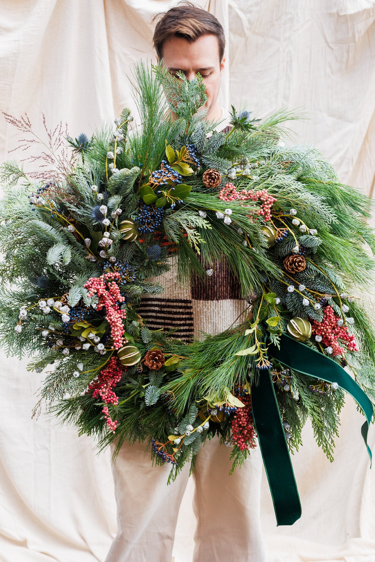 Blue Spruce Christmas Wreath - Pre-Order Now