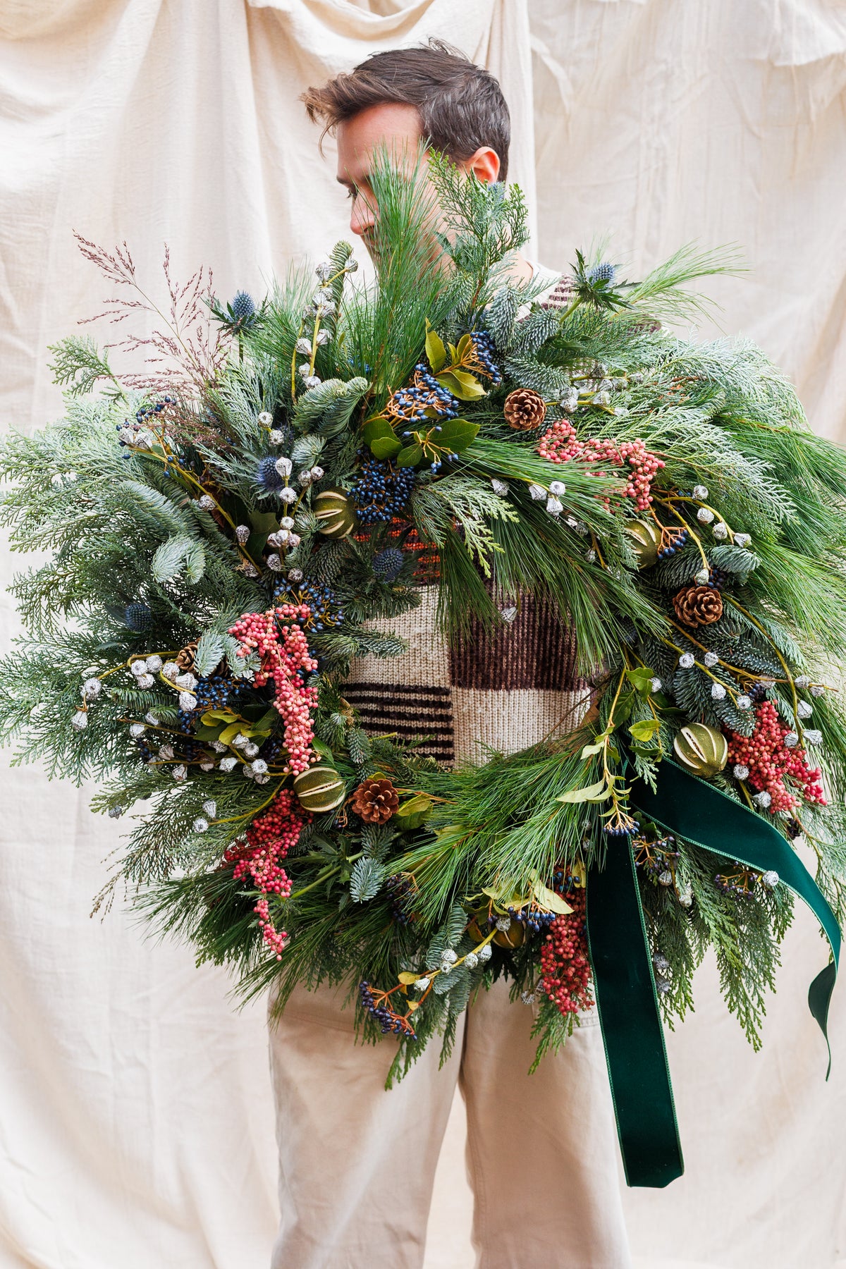 Blue Spruce Christmas Wreath - Pre-Order Now