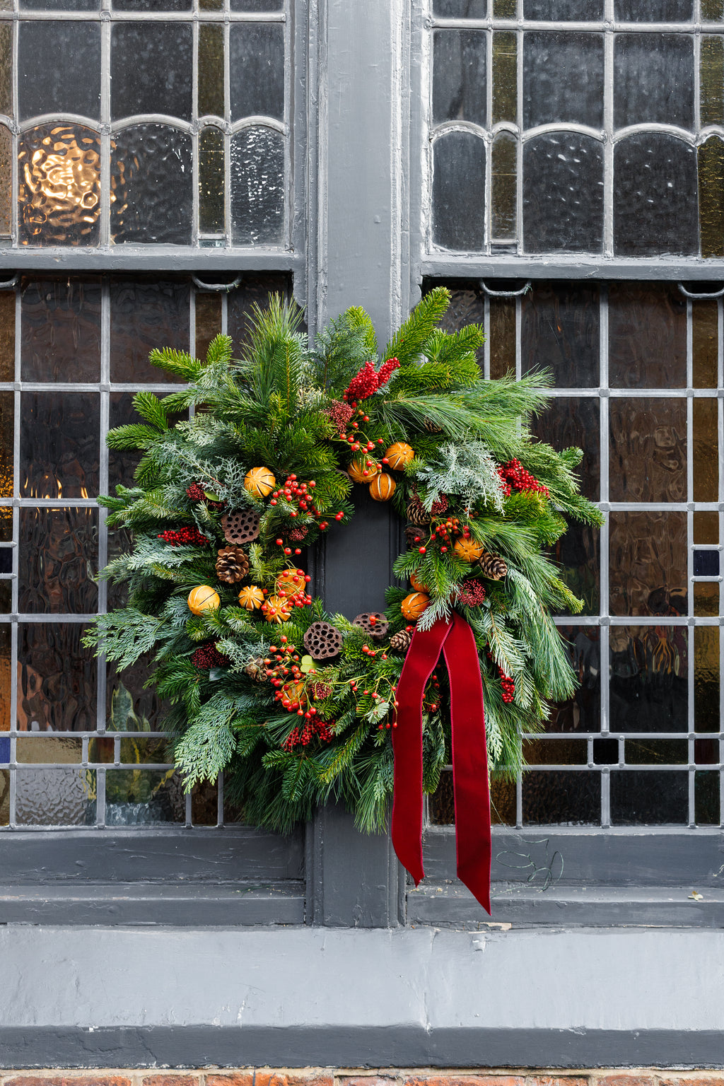 Classic Festive Forage Wreath - Pre-order Now
