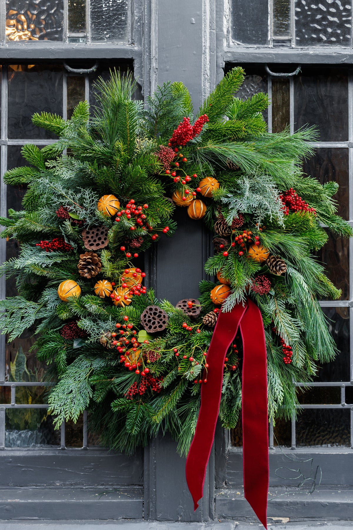 Classic Festive Forage Wreath - Pre-order Now