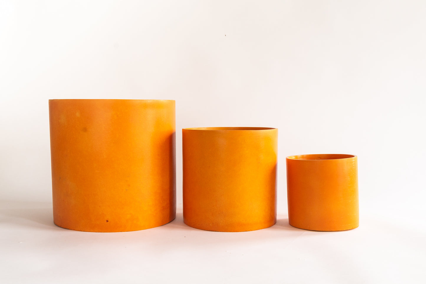 Bold Orange Plant Pot