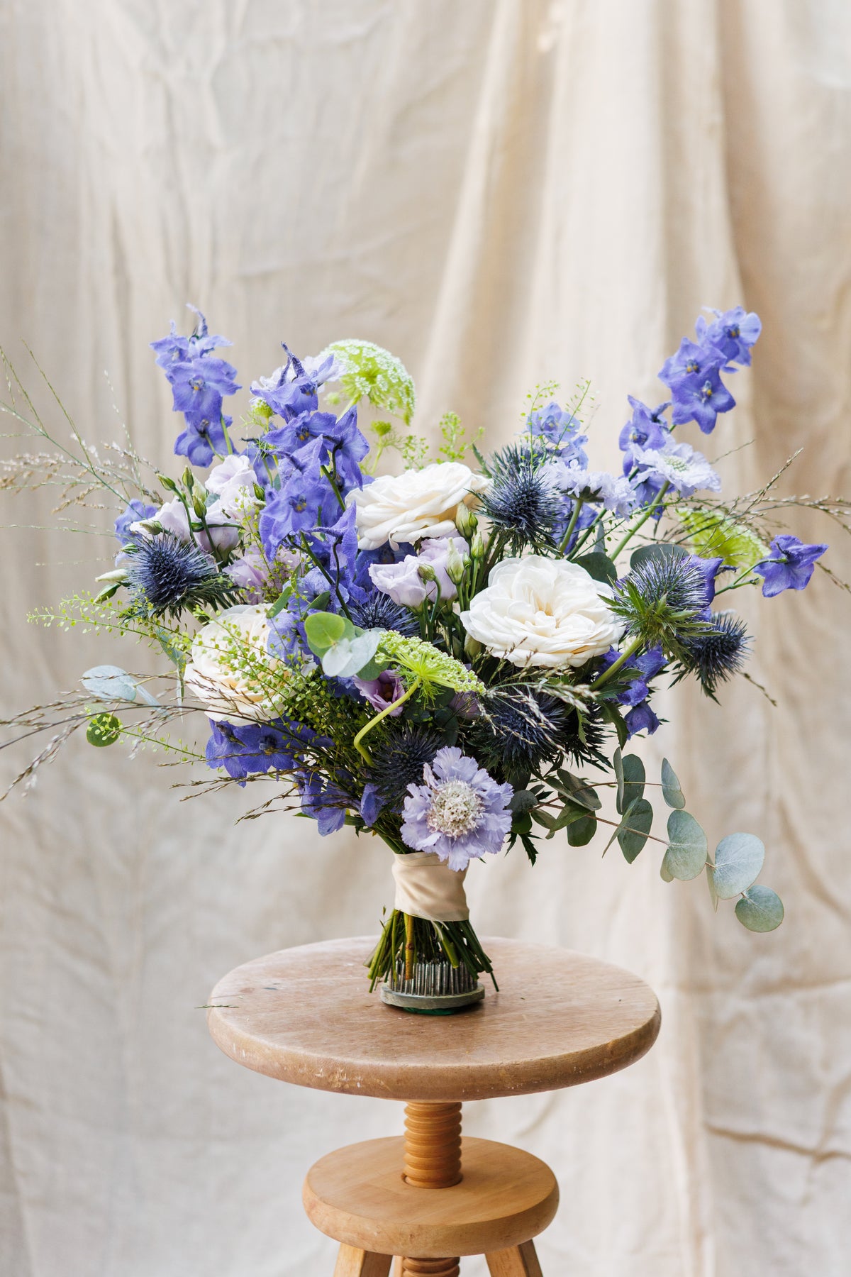 Something Blue Bridal Bouquet