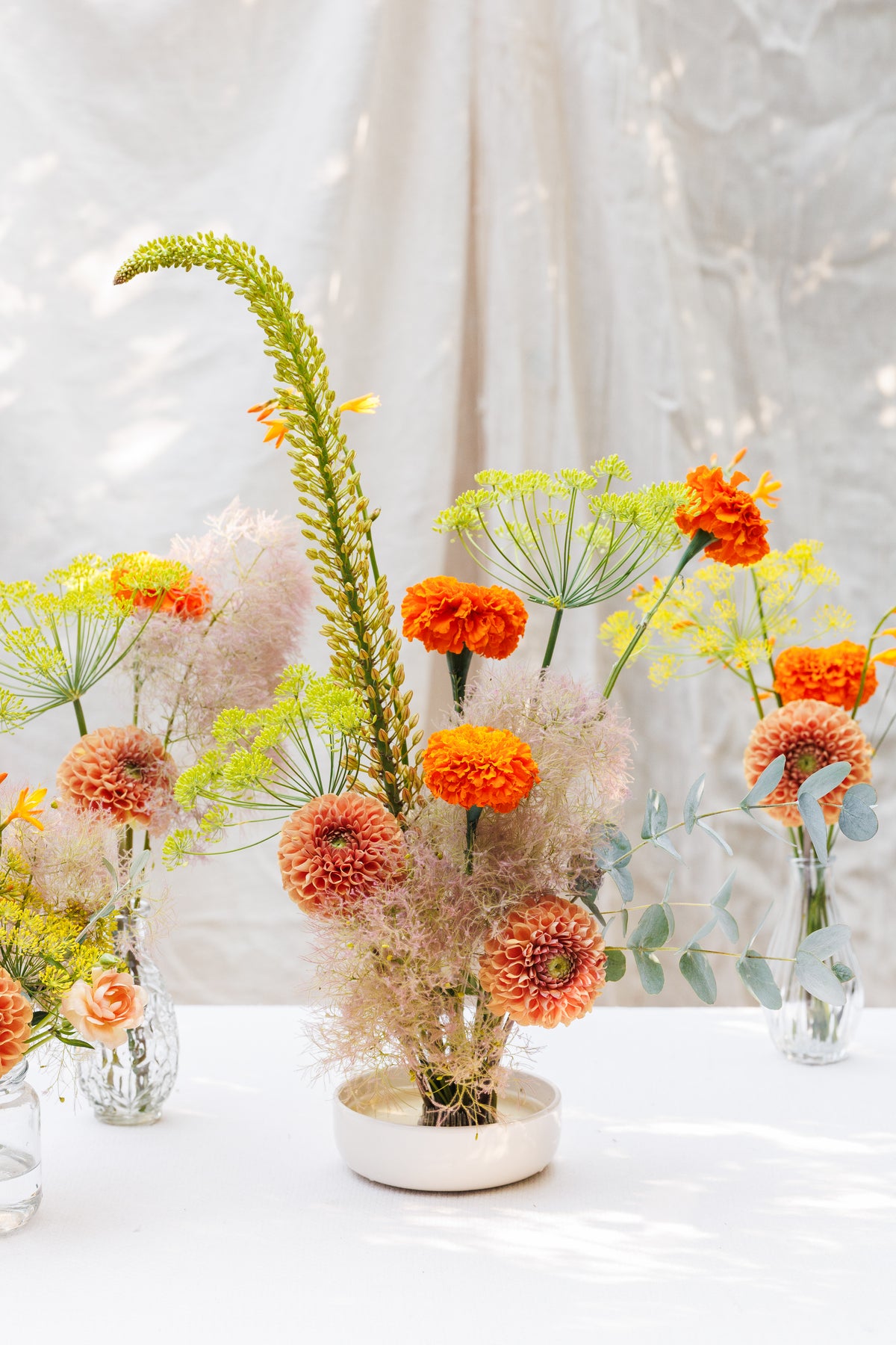 The Clementine Frog Bowl Arrangement