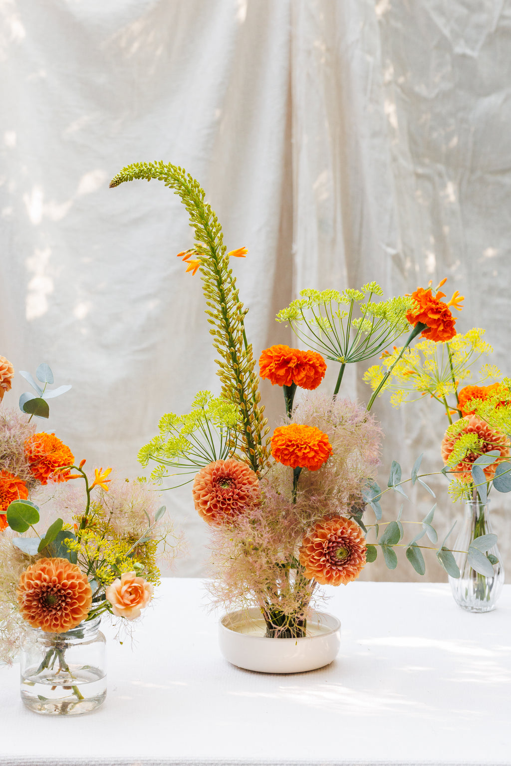 The Clementine Frog Bowl Arrangement