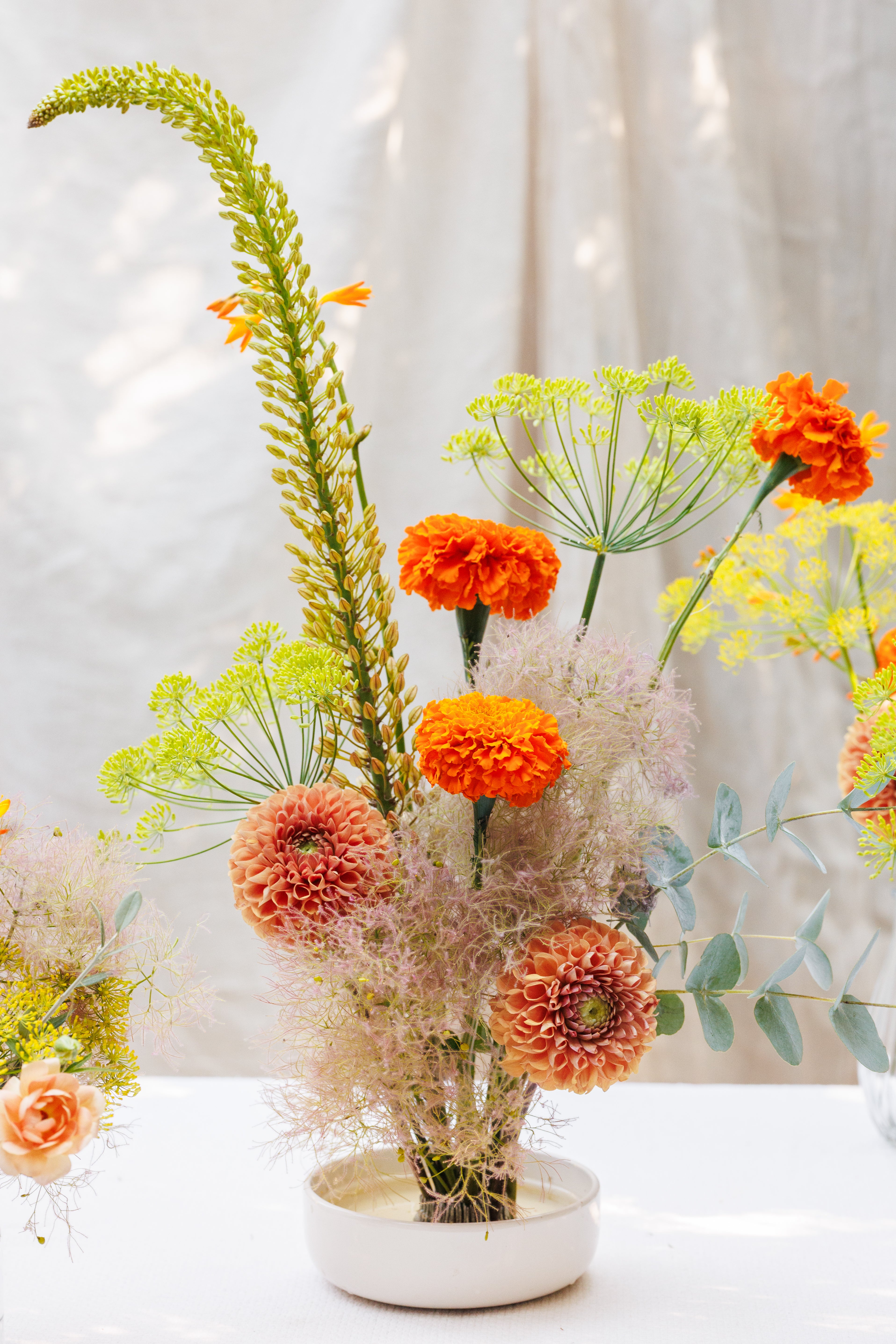 The Clementine Frog Bowl Arrangement