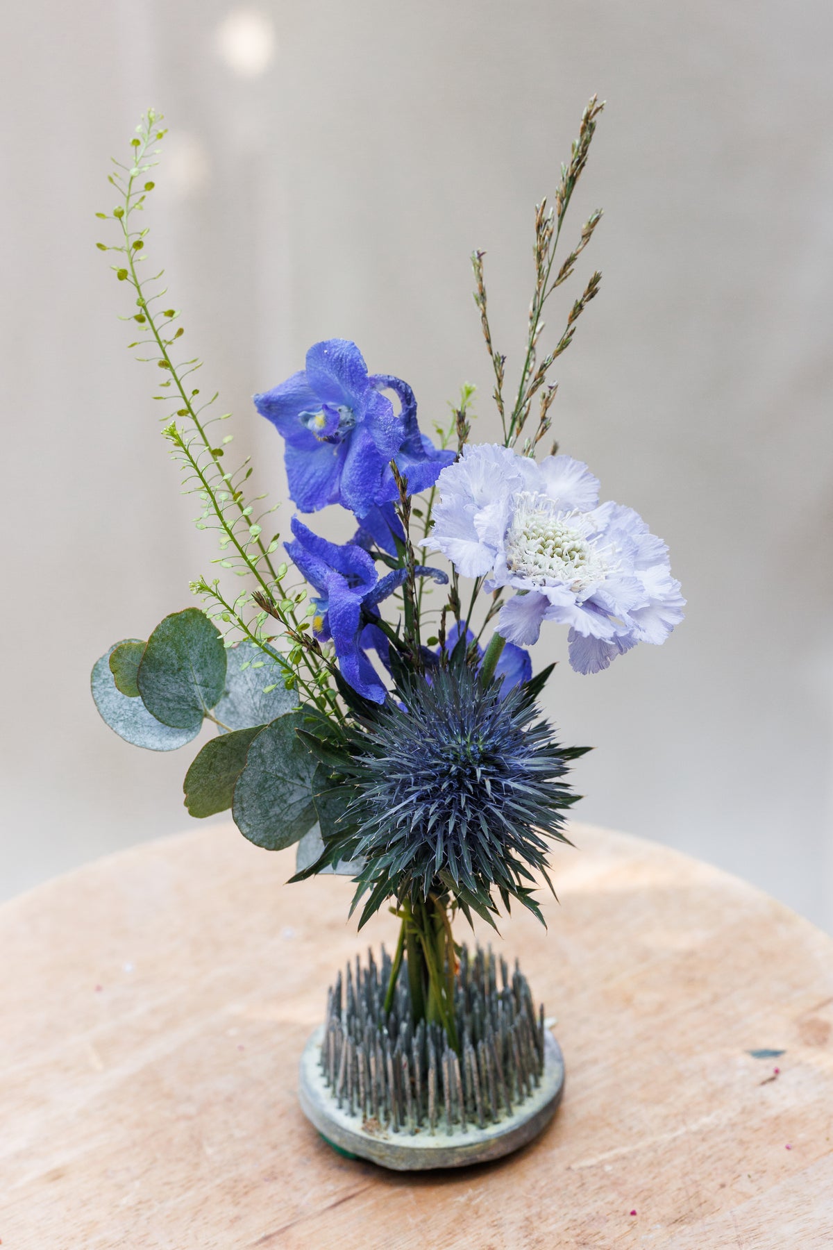 Something Blue Boutonnière