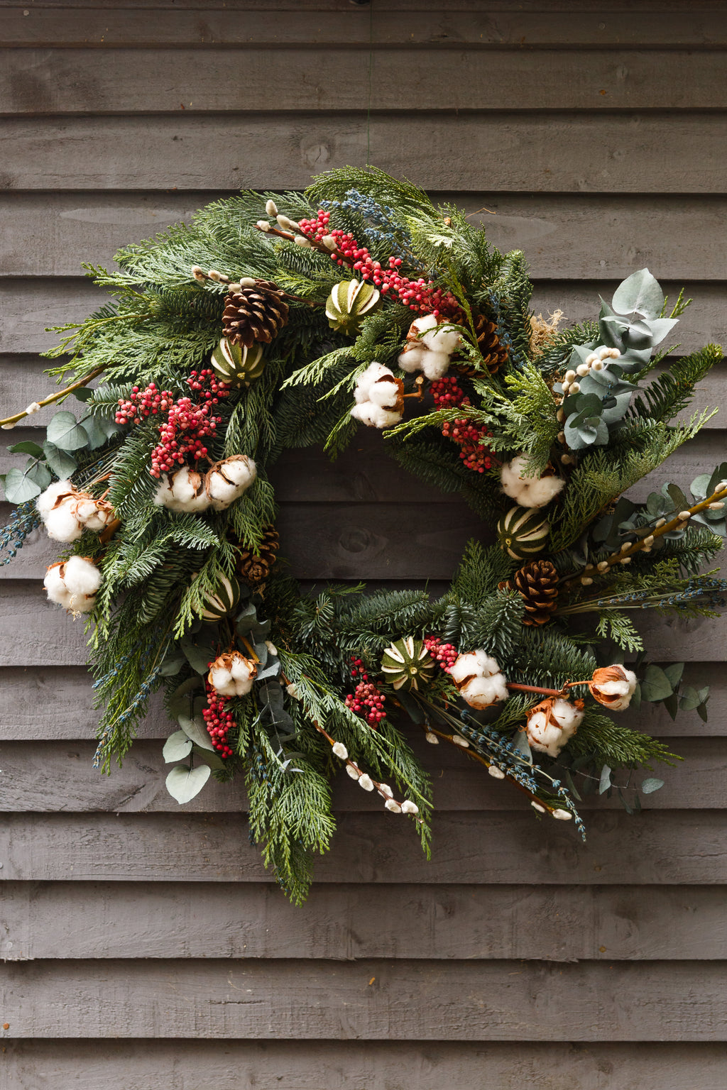 Blue Spruce Christmas Wreath