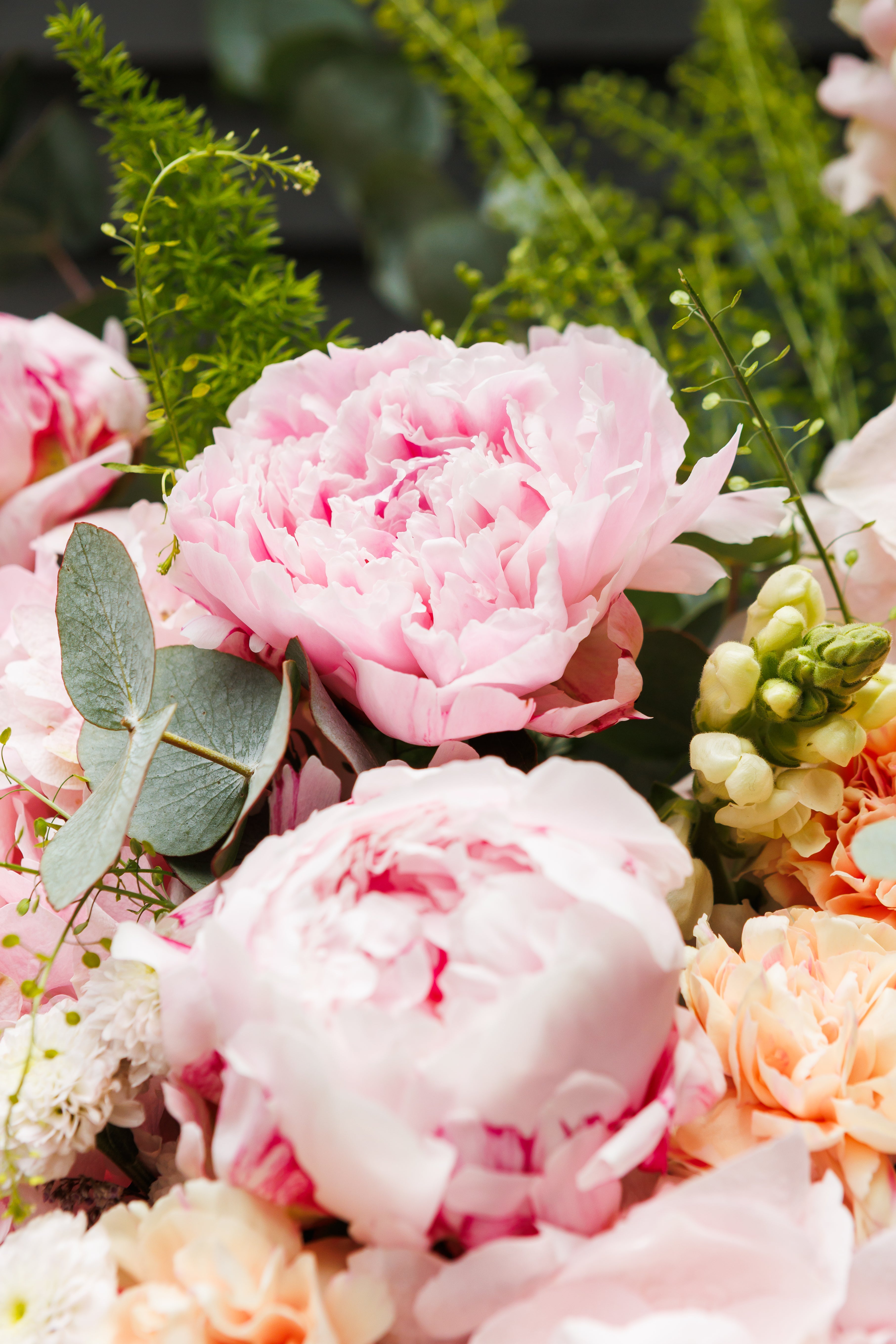 Pink Blush Peony Bouquet