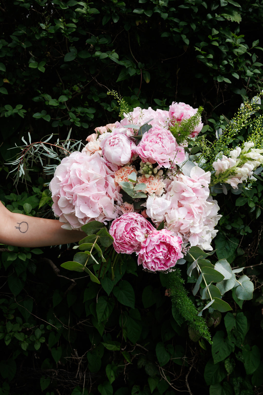 Pink Blush Peony Bouquet