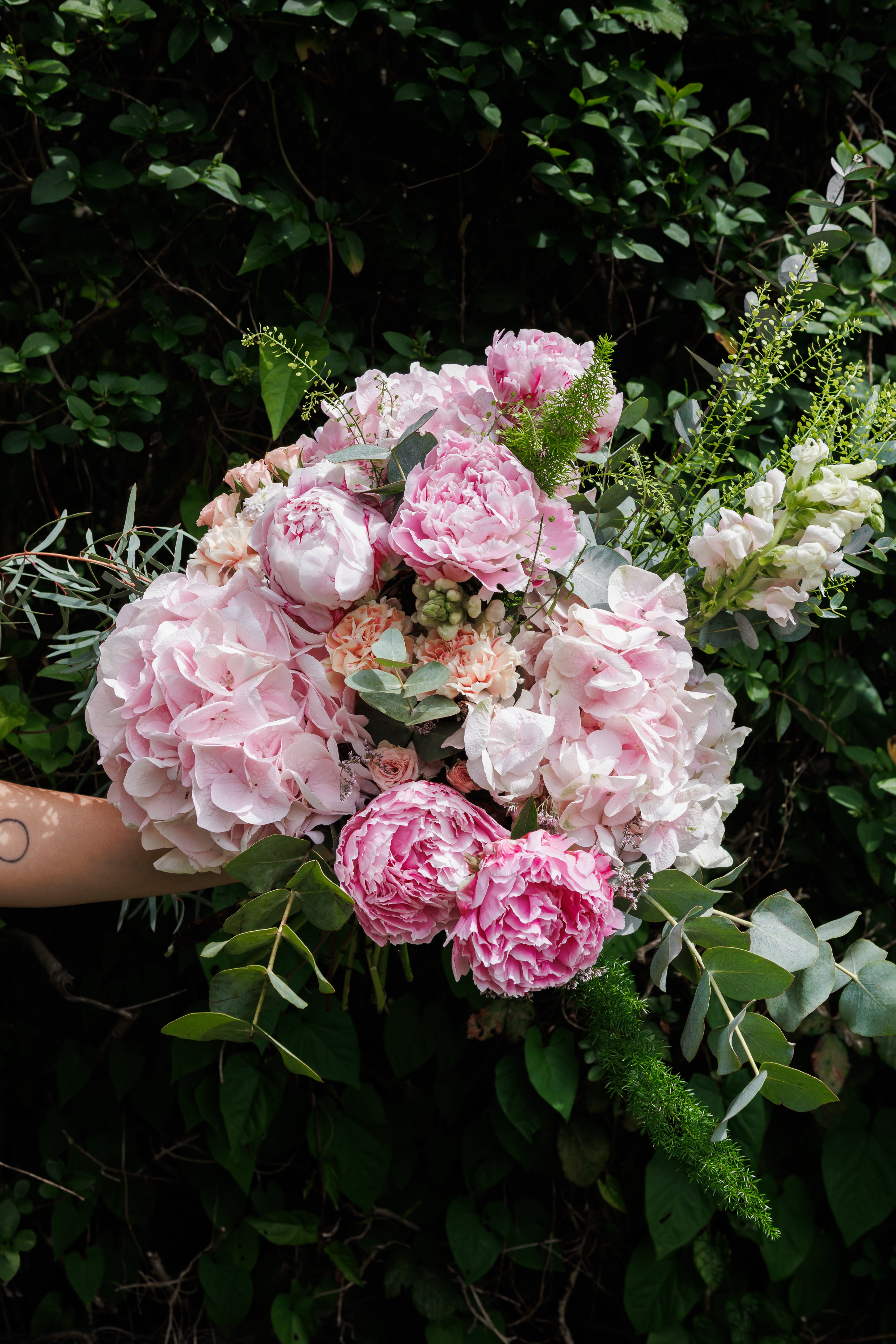 Pink Blush Peony Bouquet