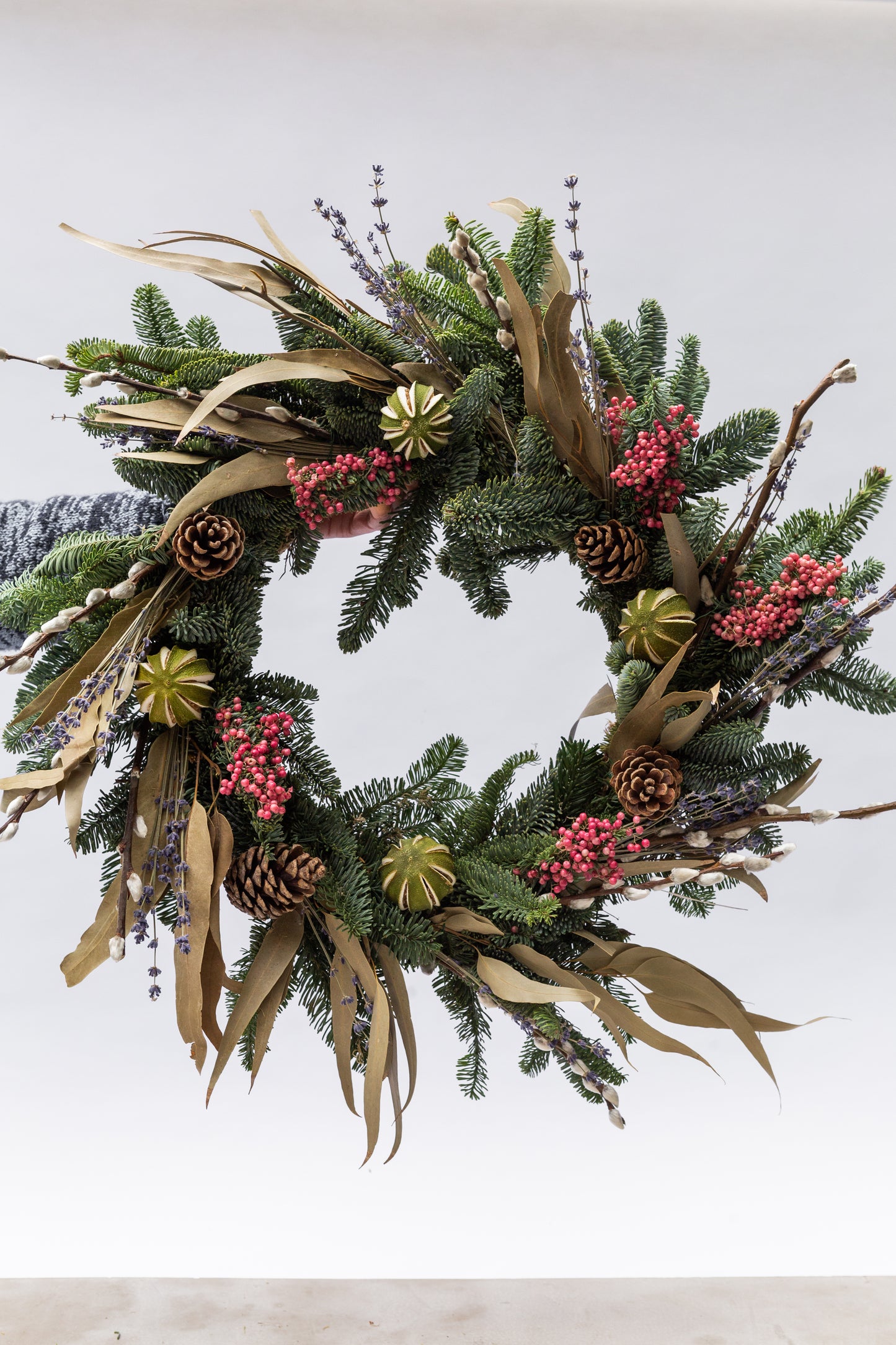 Blue Spruce Christmas Wreath