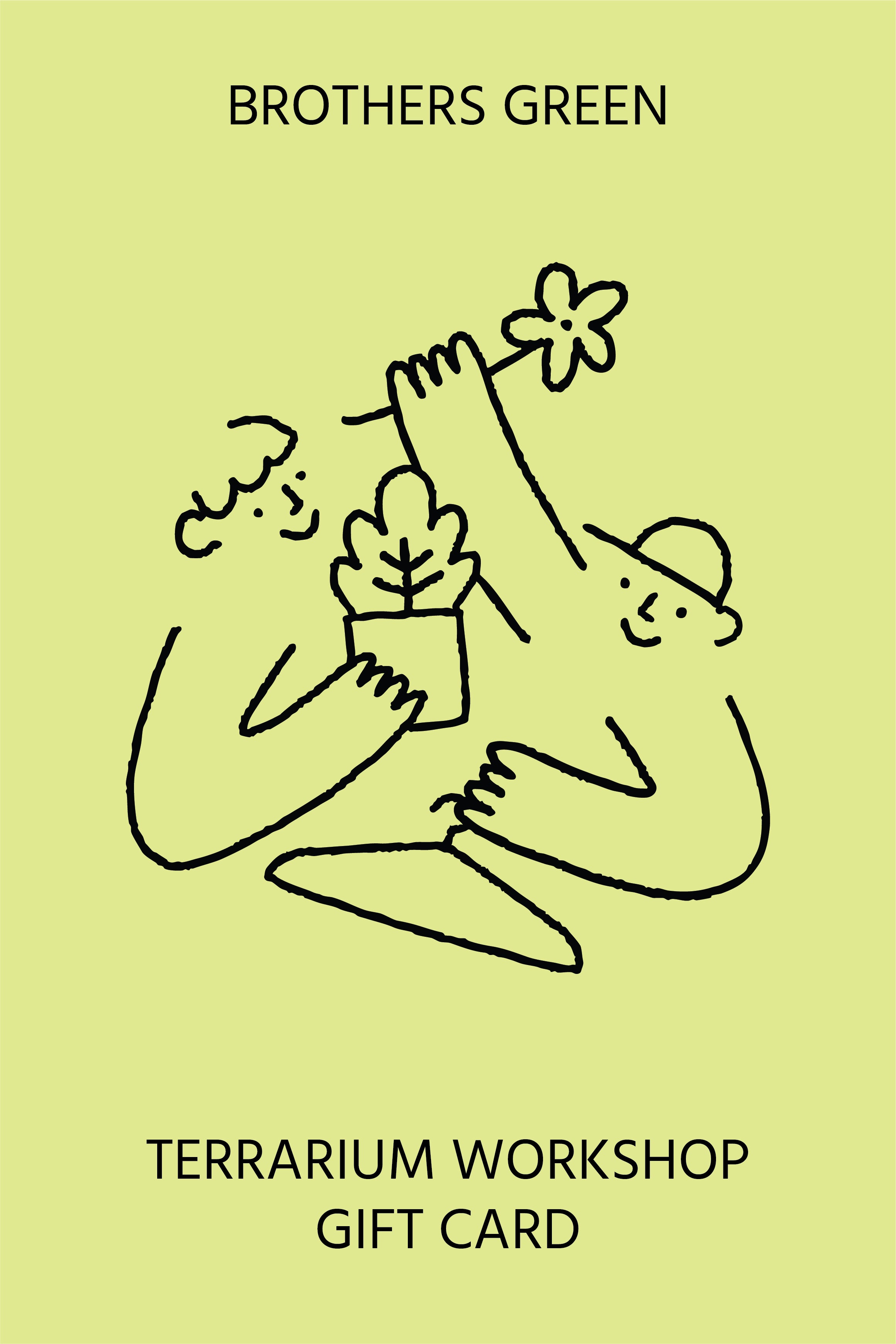 Terrarium Workshop Gift Card